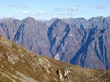 Le cime della Valgrande , al centro Proman e Lesino