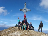 G.A.M. Verta Omegna e Cima del Massone a mt.2161 (anche qui una campanella caratterizza la Croce).