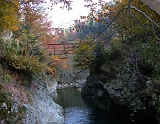 Il nuovo ponte sul Rio Val Gabbio