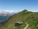 La Cima Strighet (mt.1899) alle nostre spalle ,aggirata in precedenza