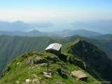 Da qui il panorama è ,se possibile,ancora più aereo !!