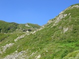 La bocchetta che collega questo itinerario con quello che sale dall''Alpe Quaggione (Valstrona)