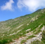 In alto a sx il Monte Massone a dx l'Eyehorn