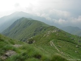 Nuvole poco rassicuranti salgono dalla valle !!