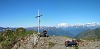 Verso Ovest contemplando ancora una volta i 4000 delle Alpi