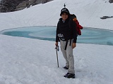 Anna e l' inaspettato laghetto..........effimero