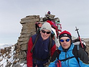 I miei due compagni di cordata : Luciano e Marco