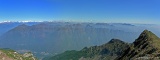 L'Eyehorn (a dx) e le Cime della Valgrande