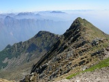 L'Eyehorn (mt.2131) dalla cima del Massone